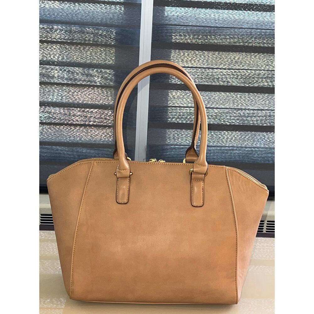 Sale! Charming Charlie Beige / Tan Color Structur… - image 2